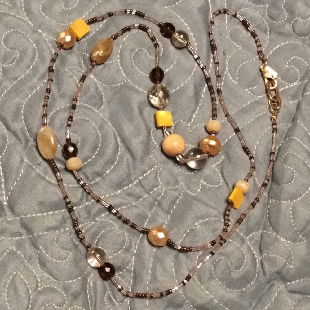 🌹Long beaded Rachel necklace - Picture 1 of 4